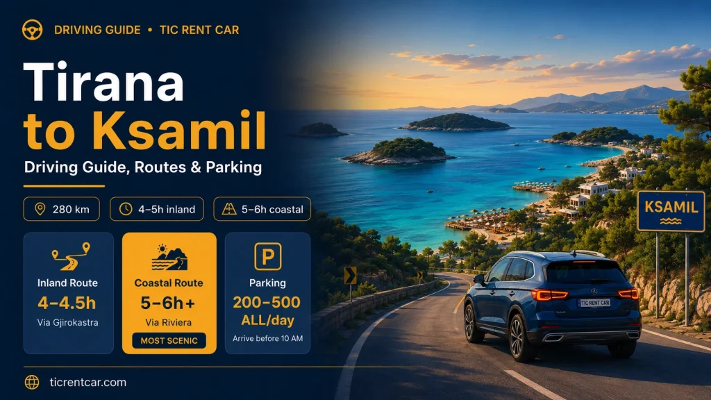 How to Drive from Tirana to Ksamil: The Complete Guide
