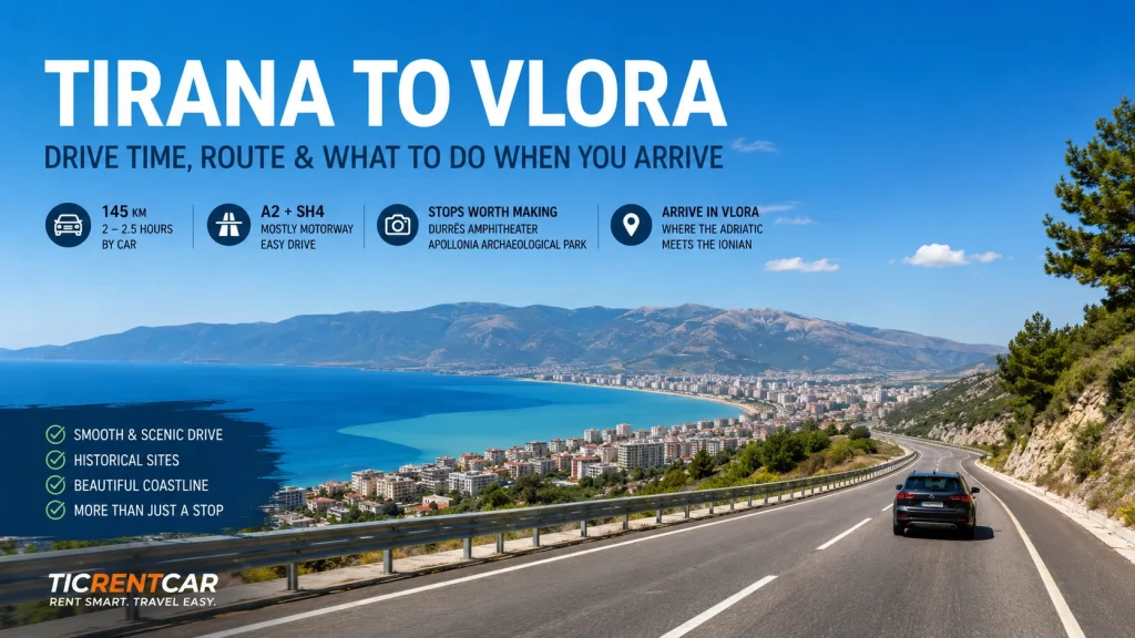 Tirana to Vlora: Drive Time, Route & What to Do When You Arrive