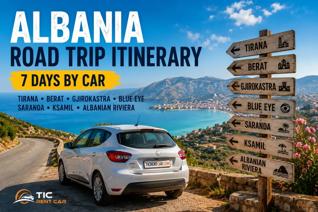 Albania Road Trip Itinerary: 7 Days by Car (2026)